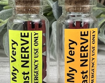Mi último nervio, nervio de emergencia, pequeño nervio, regalo de broma