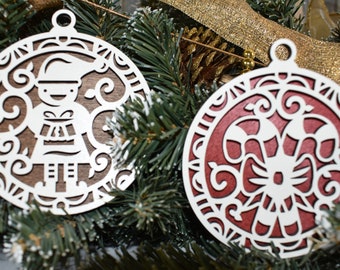 Adorno navideño, Adorno para árbol de Navidad, Decoración navideña