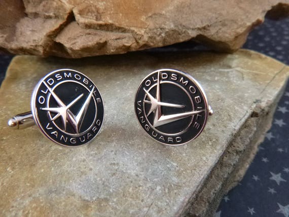 Oldsmobile Vanguard Rocket Logo Vintage Cuff Links Anson Etsy