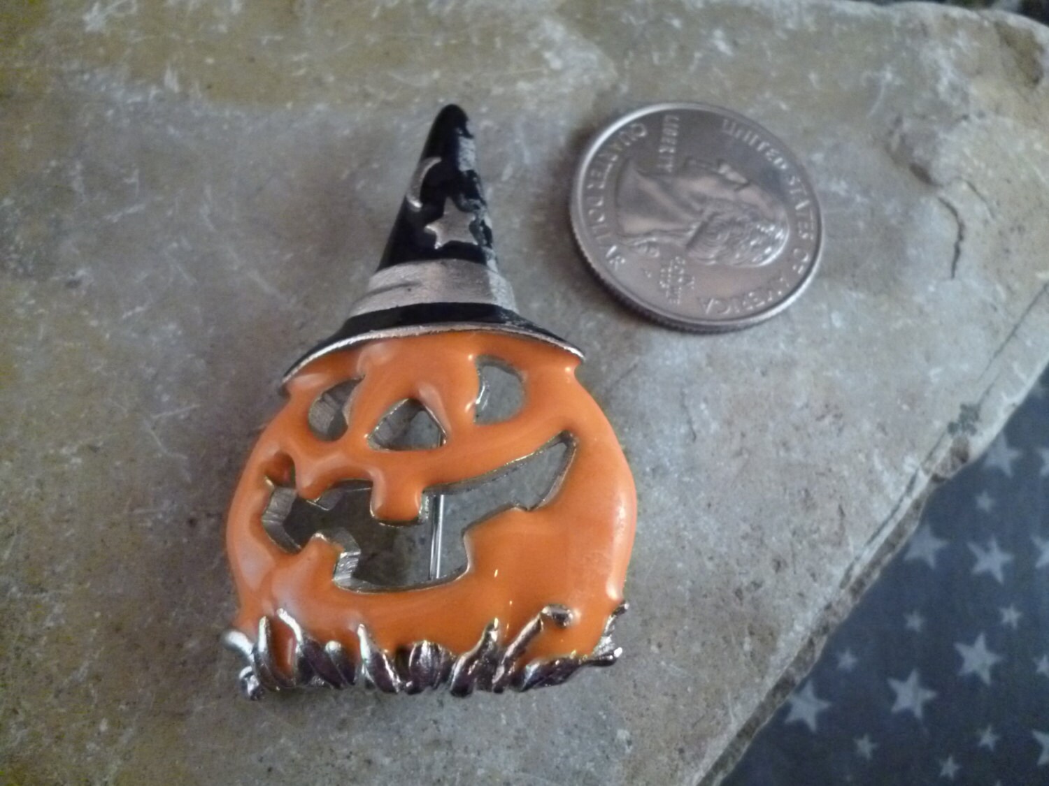 Spooky Halloween Pumpkin Witch Jack O Lantern with Star and Moon Witch ...