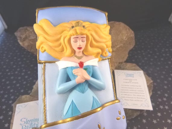 Limited-Edition Vintage Disney 1990s Sleeping Beauty Collectible Watch | Original Presentation Box | Princess Aurora
