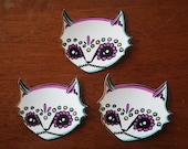Dia de los Meowtos Stickers