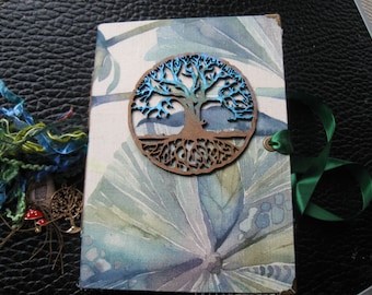 Magical Mushroom Forest handmade Junk Journal