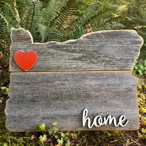 ANY USA STATE, Home Signs, Oregon Gifts, Oregon Decor, Oregon Sign, Oregon Signs, Oregon Wall Art, Oregon Home Sign, Dorm Room Decor, Oregon Oregon