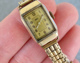 ヴィンテージ自動巻きレディース腕時計 Olma 21 ジュエル