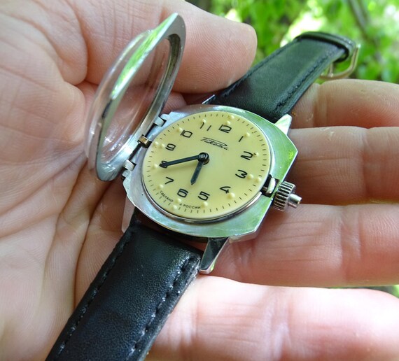 Russian watch Raketa,Vintage braille watch