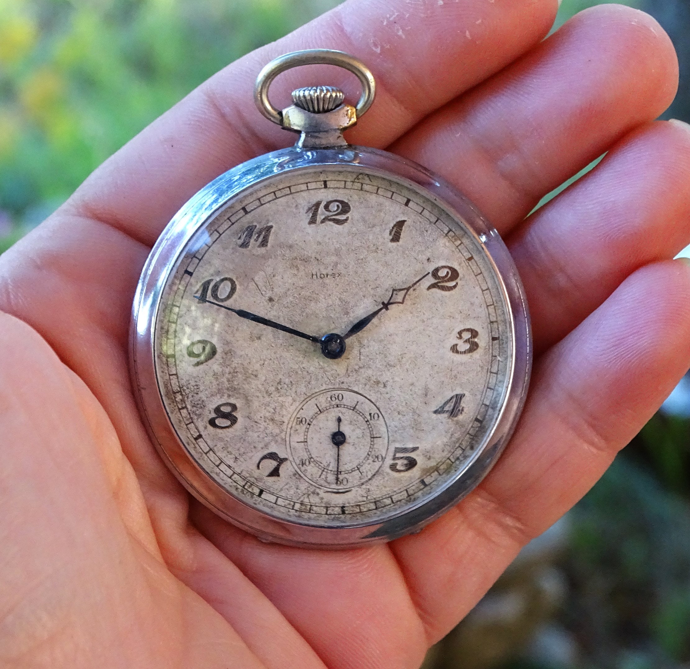 Rare Antique Pocket Watch Horex Swiss Made Watch Working Men s Pocket Watch Retro Watch Mechanical Old Watch Men s Watches Etsy UK