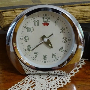 Vintage Alarm Clock, Old Mechanical Clock, Retro Clock, Collectible Clock, Chinese clock