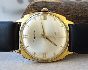 Rare Vintage Mens Watch Dugena, German Mens Watch, Working