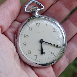 Rare Vintage Pocket Watch Kienze, German pocket watch, Retro pocket watch, Men's pocket watch, Working condition,Collectible watch