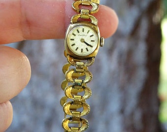 ヴィンテージ自動巻きレディース腕時計 Olma 21 ジュエル