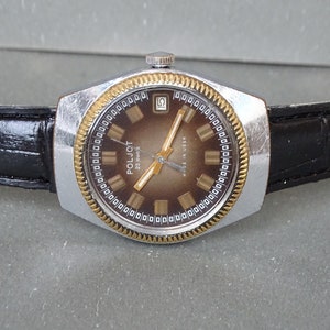 Russian watch Poljot 23 jewels, Automatic watch, Mens wrist watch, Retro watch, Working, Mechanical watch, Old watch
