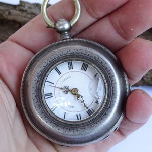 Antique Pocket Watch – Robert Roskell Liverpool – Ancre Lever – 15 Jewels – Roskopf System, Old Pocket watch