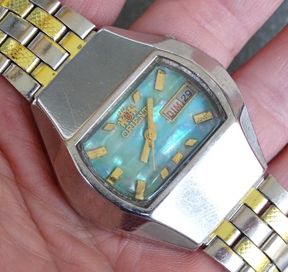 Reloj de pulsera vintage Orient Crystal, reloj de Japón, reloj automático,  reloj japonés raro, Oriente clásico -  México