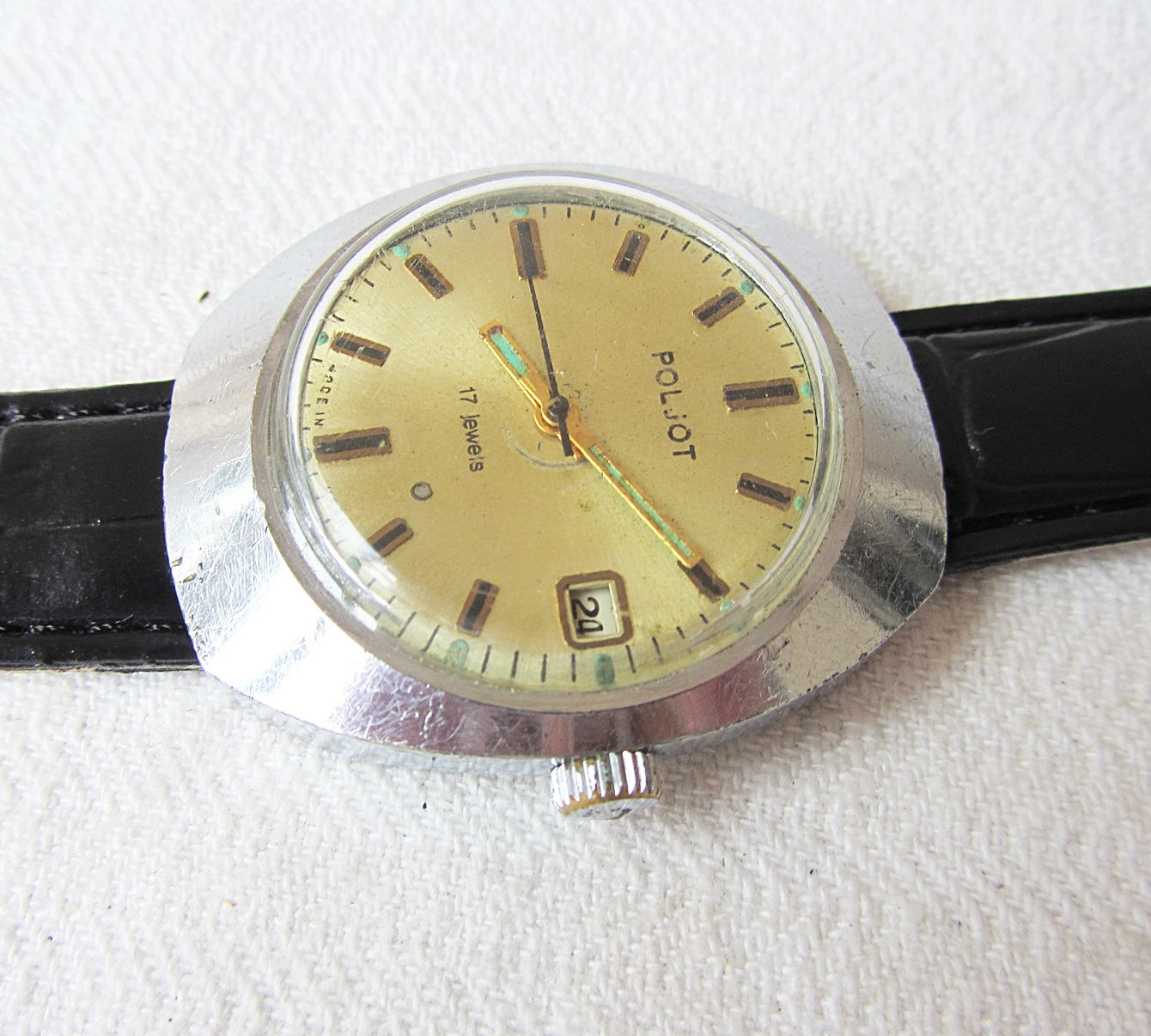 Russian Watch Poljot 17jewels Working Vintage Men's Watch Etsy