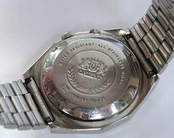 ヴィンテージ オリエント 自動巻き腕時計 - 70年代、クリスタルガラス