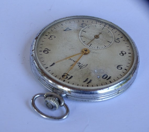 Vintage  Pocket Watch Molnia,Men's Pocket Watch, … - image 6