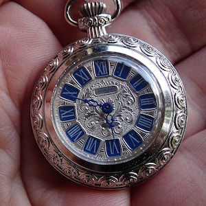 Vintage ladie&#39;s watch pendant Anker, German women&#39;s watch, W.Epler watch necklace,Retro watch,Vintage women&#39;s jewelry, Womens pocket watch