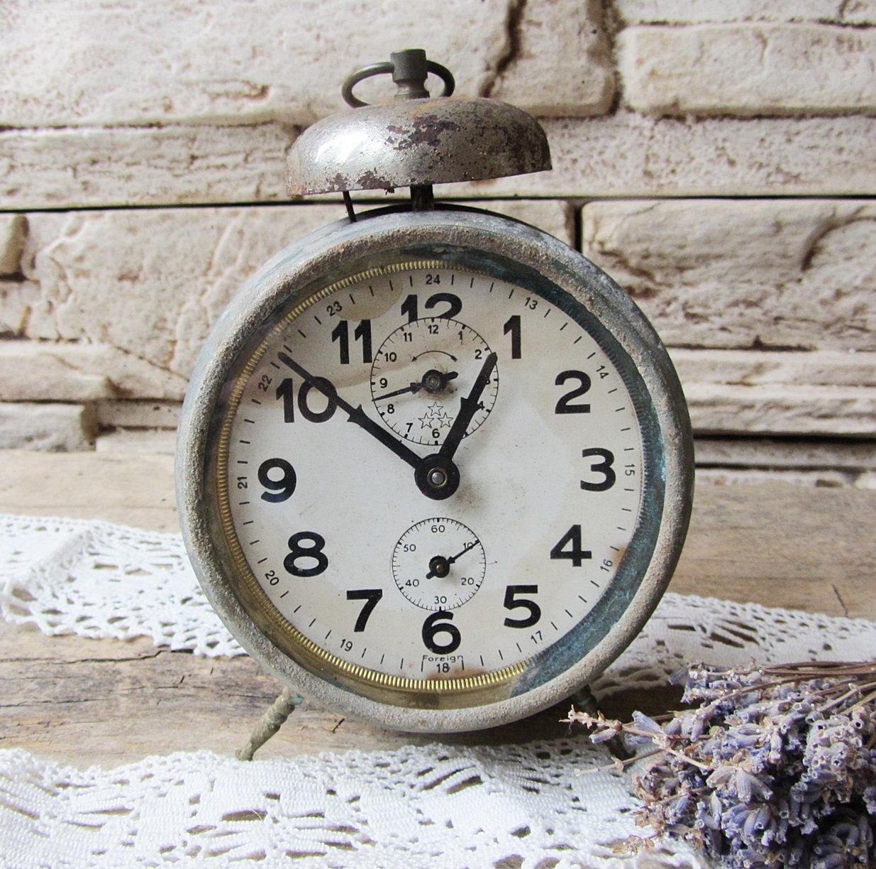 Orologio antico tedesco sveglia Vintage Alarm Clock di lavoro | Etsy Italia
