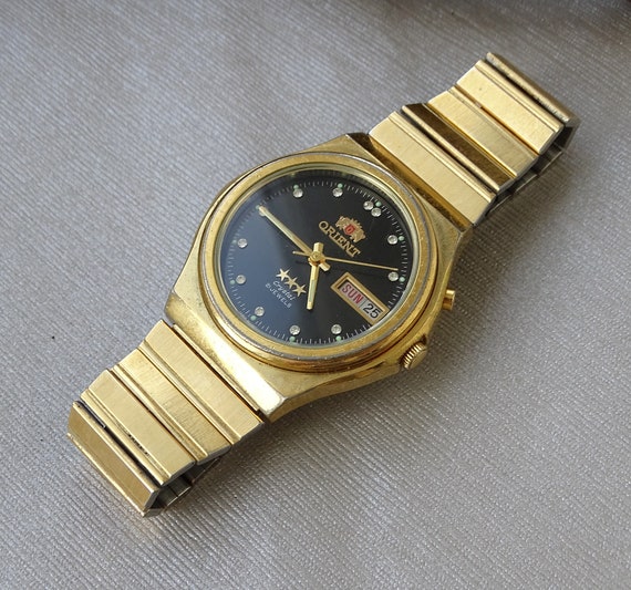 ORIENT ヴィンテージ 腕時計 機械式自動巻き メンズ腕時計 ヴィンテージ自動巻き腕時計 オリエント 21石 日本製腕時計