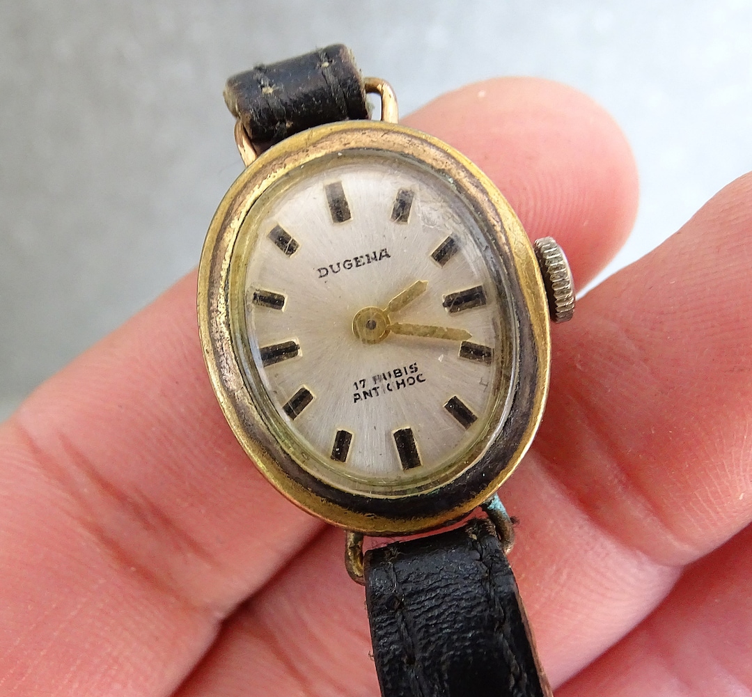German Vintage Ladies Watch Dugena17rubis, Women's Wrist Watch — free download