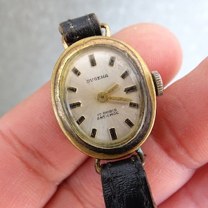 German Vintage Ladies Watch Dugena-17rubis, Women&#39;s Wrist Watch, Working Retro Watch, Mechanical Watch, Old watch
