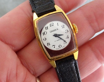 Orologio da donna vintage Chaika-17jewels, orologio da polso da