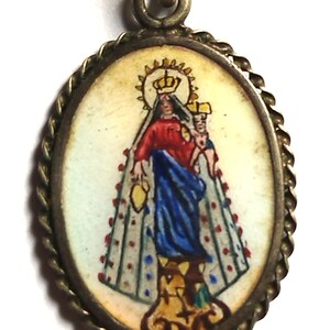 Rare Old Medal Virgin Mary