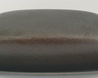 Beurrier vintage en grès Langley