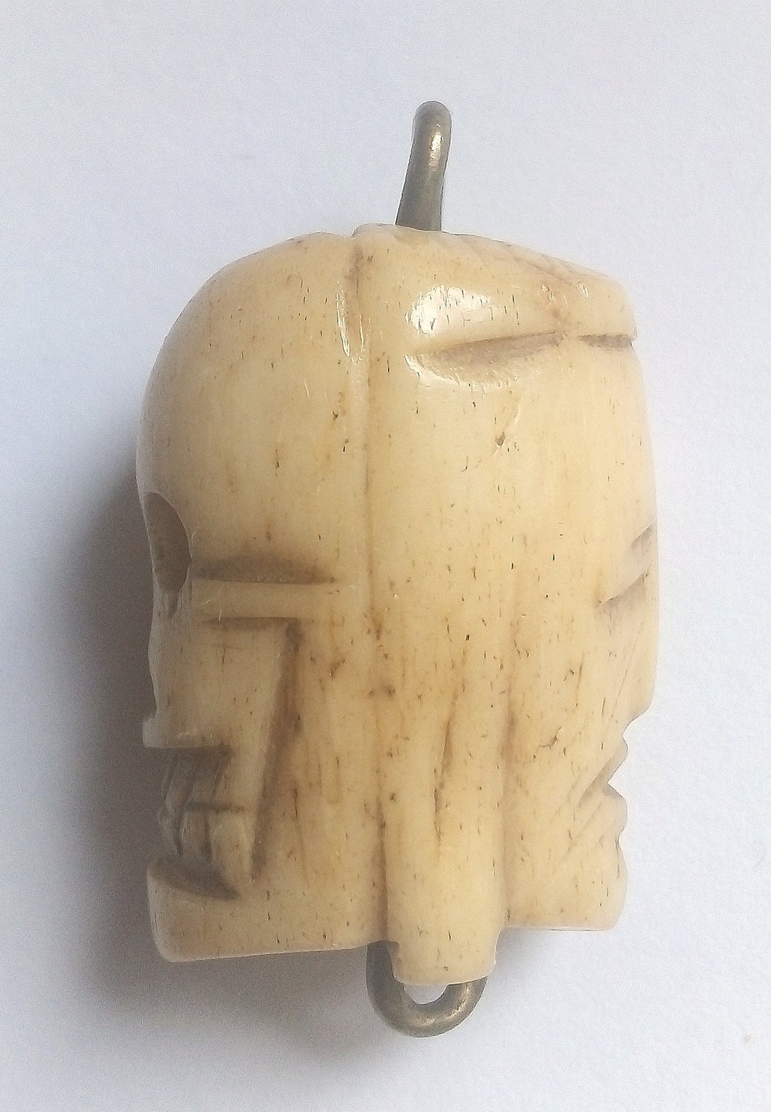 Antique Memento Mori for Rosary Jesus Skull - Etsy