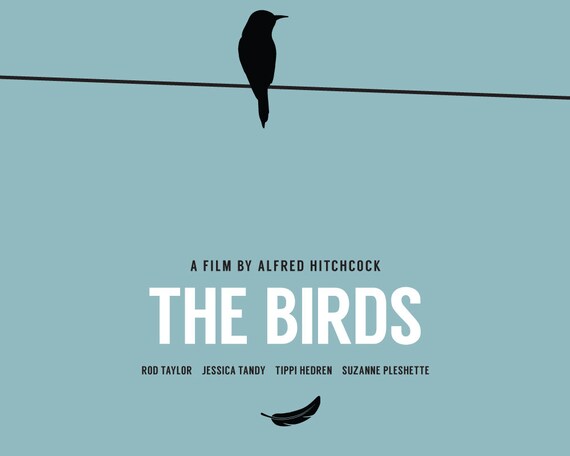 Hitchcock Collection X4 Prints the Birds, Minimalist Movie Poster, Rear  Window Poster, Alfred Hitchcock, Movie Poster, Psycho, Film - Etsy