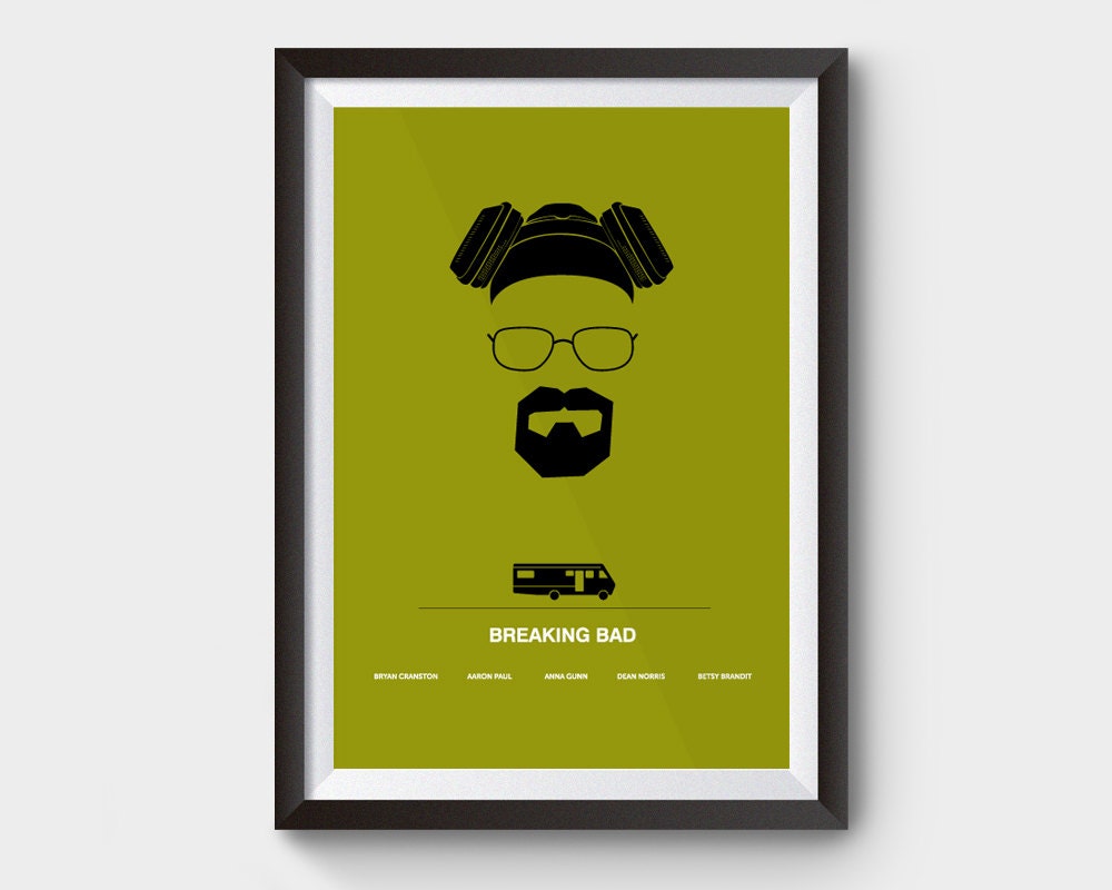 Poster A3 Breaking Bad Walter White Serie Poster 05 