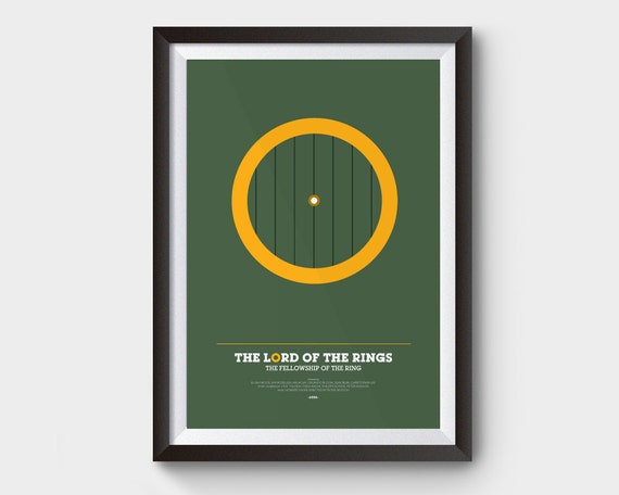 The Lord of the Rings: The Fellowship of the Ring Movie Poster