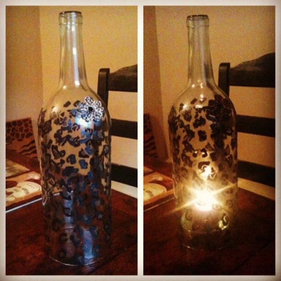 Items similar to Wine bottle candle topper on Etsy