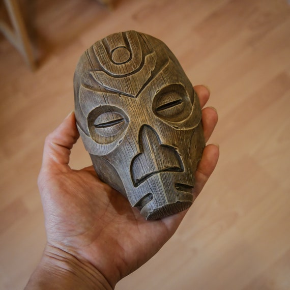 Dragon Priest Mask Miniature From Skyrim Etsy