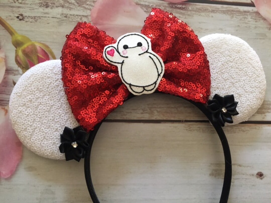Baymax Mouse Ears Headband- Big Hero 6 Mouse Ears Headband  display picture 3