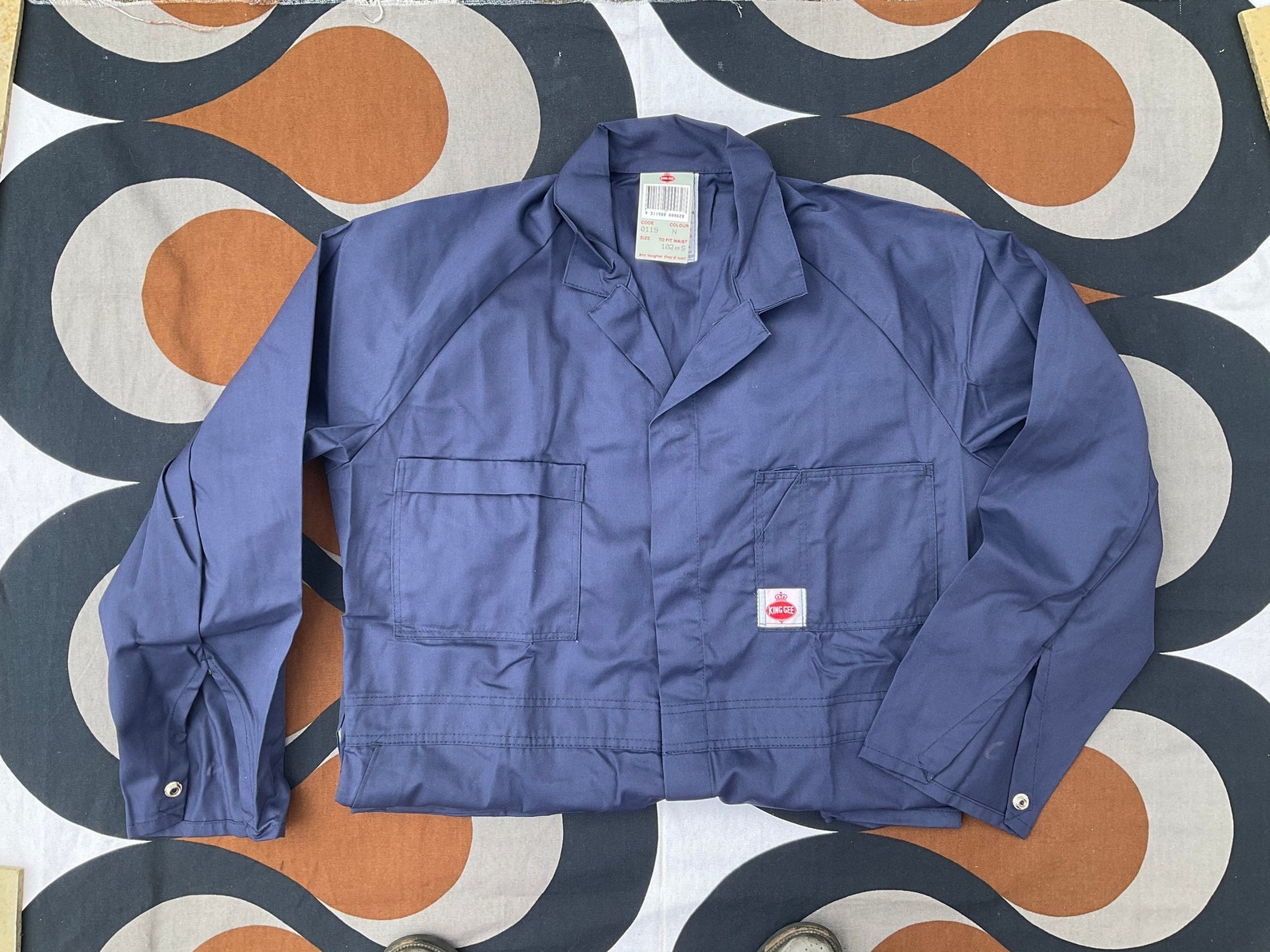 Classic Australian workwear overalls in navy by King Gee new Etsy