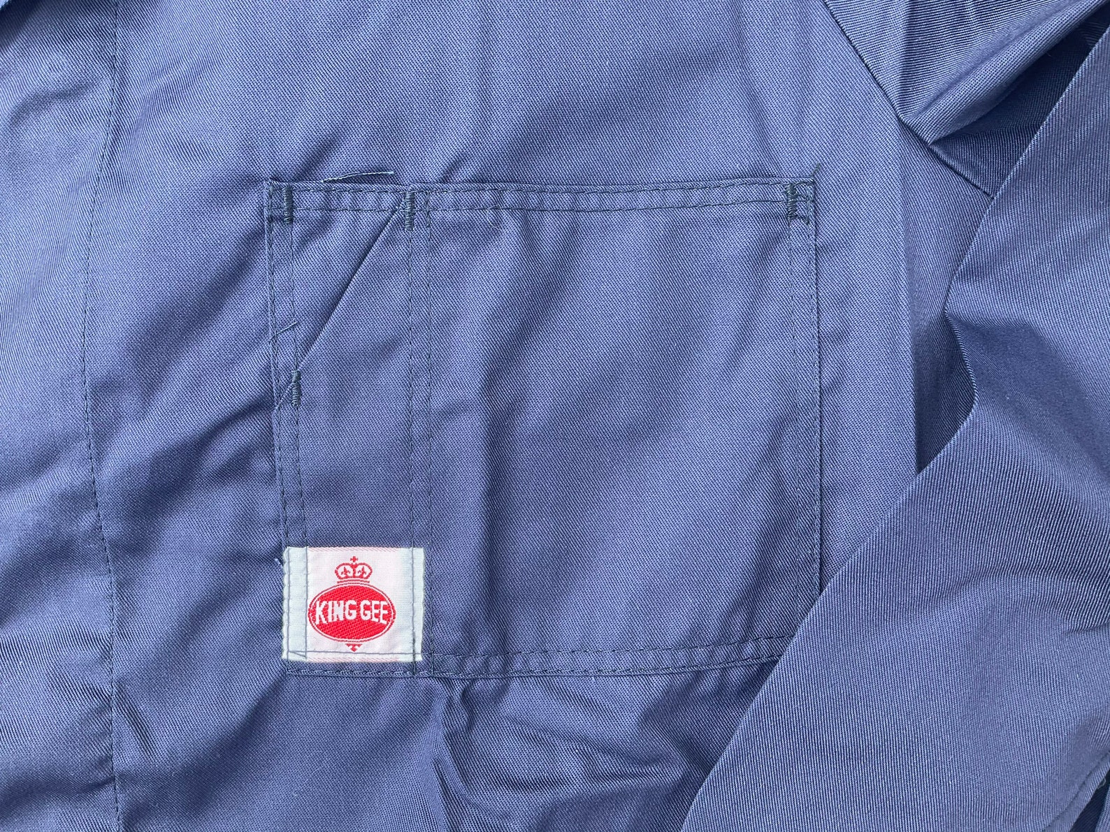 Classic Australian workwear overalls in navy by King Gee new Etsy