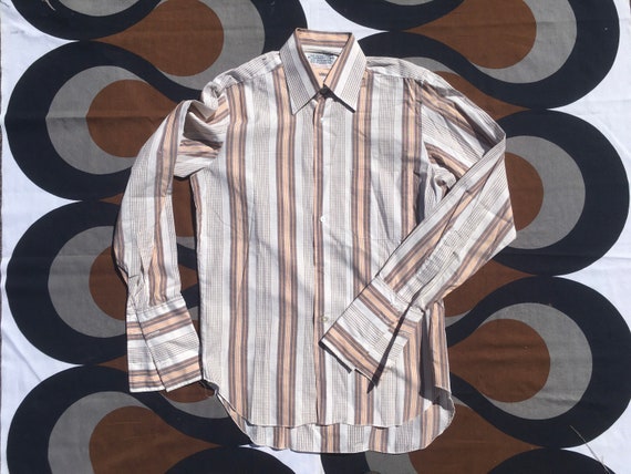 1980s long-sleeve french-cuff shirt with the best
