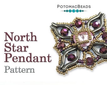 Patrón de colgante de estrella del norte de Allie Buchman