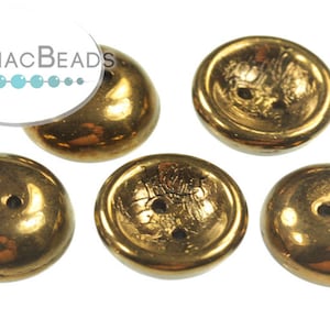 Cup Buttons - Bronze (Pack of 30)