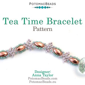 Tea Time Bracelet Pattern by Anna Taylor