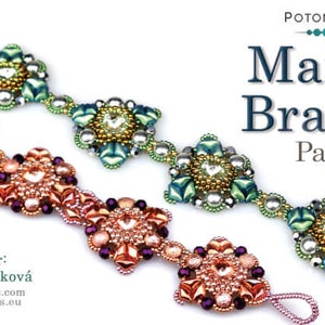 Mariele Bracelet Pattern by Tereza Soukupova