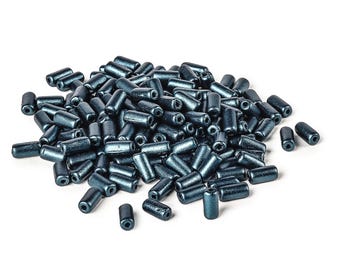 Tubelet Beads - Pastel Petrol 6x2.8mm (Factory pack of 600)