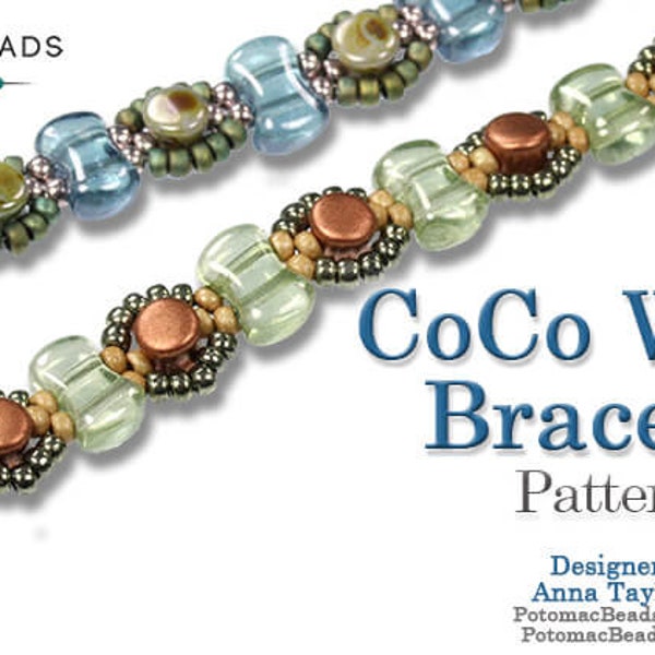 CoCo Wrap Bracelet Pattern by Allie Buchman