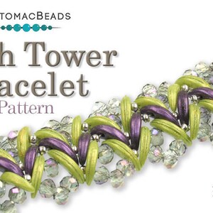 High Tower Bracelet Pattern by Allie Buchman