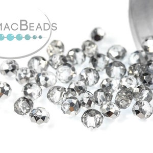 Potomac Crystal Rondelles - Labrador 1.5x2mm (Pack of 200)