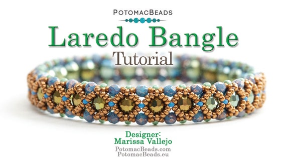 Pretty Beaded Beads- DIY Jewelry Making Tutorial by PotomacBeads 