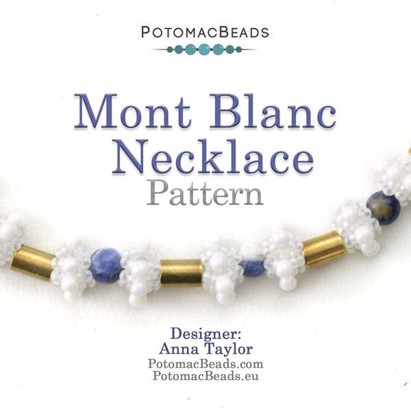 Mont Blanc Necklace Pattern by Anna Taylor