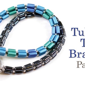 Tubelet Trio Bracelet Pattern by Tereza Soukupova